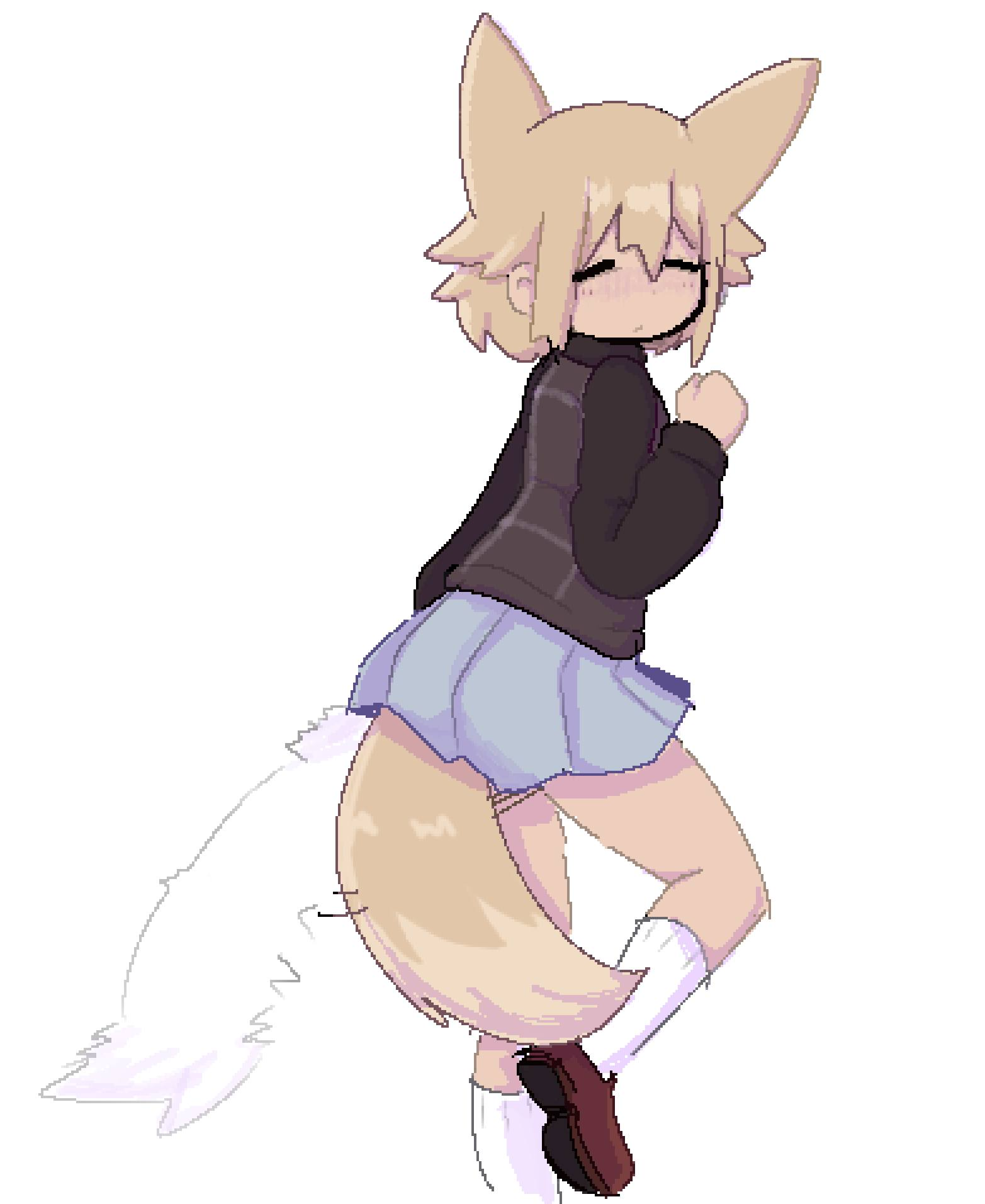 The pose is a bit....