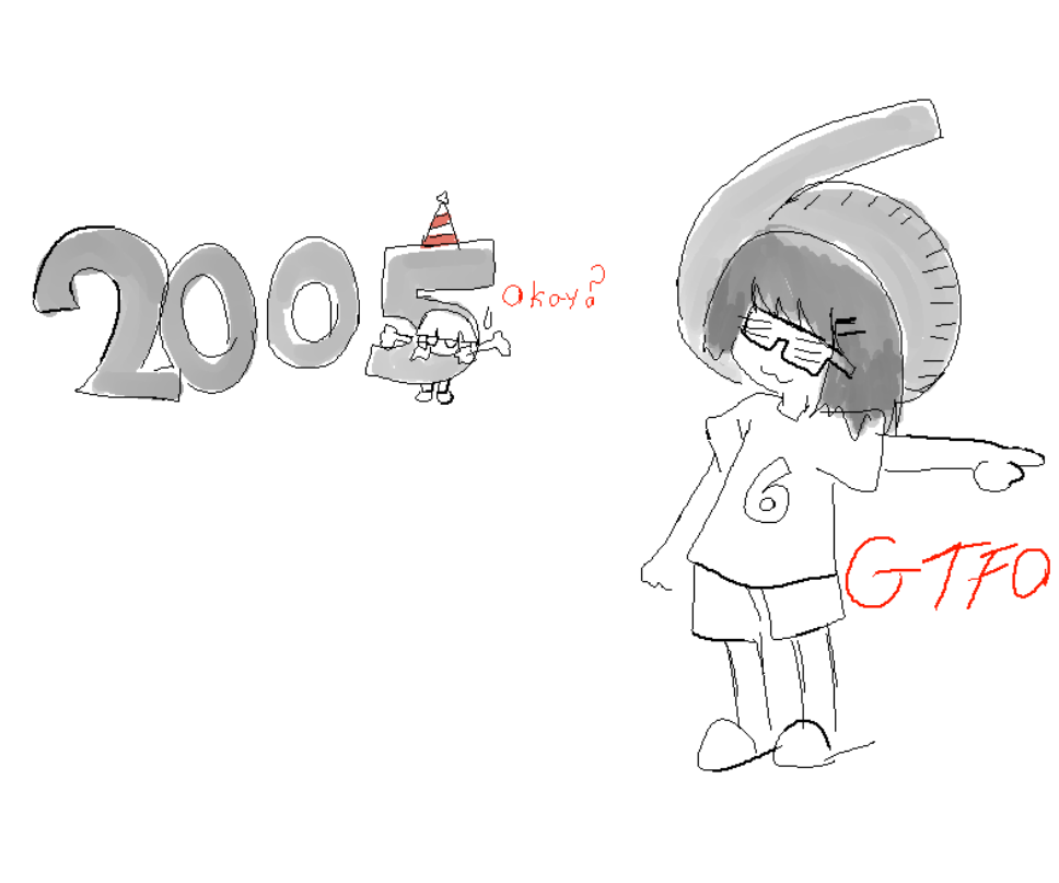 ´What a year huh.´ DUDE ITS BEEN 2 SECONDS!!!